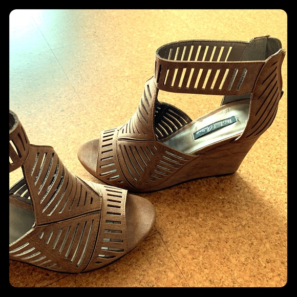Michael Antonio Shoes - Michael Antonio Kammi wedge sandals